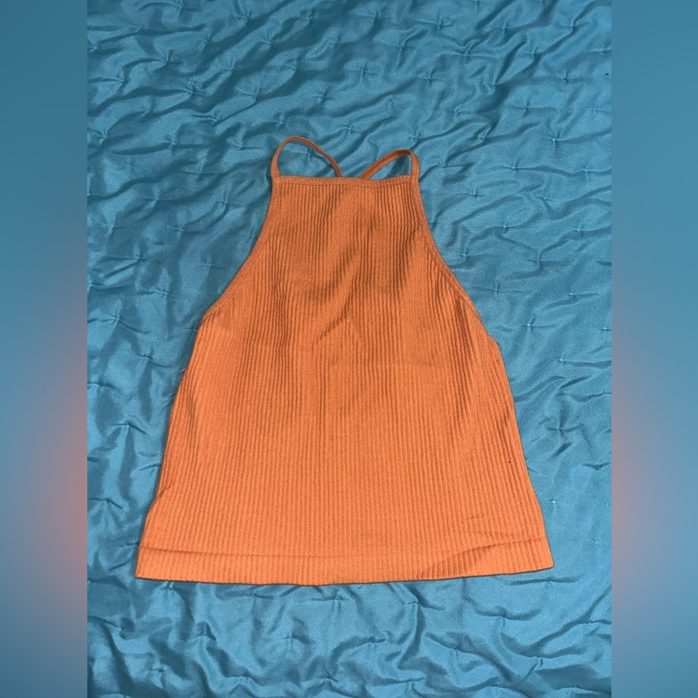 Burnt Orange Crop Top